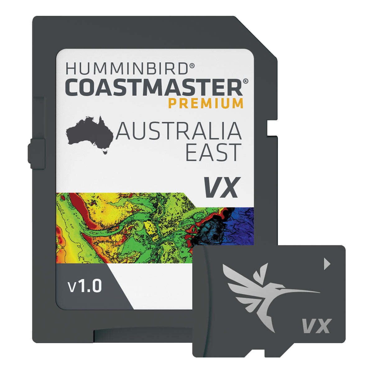 HUMMINBIRD COASTMASTER CHART PREMIUM AUSTRALIA EAST