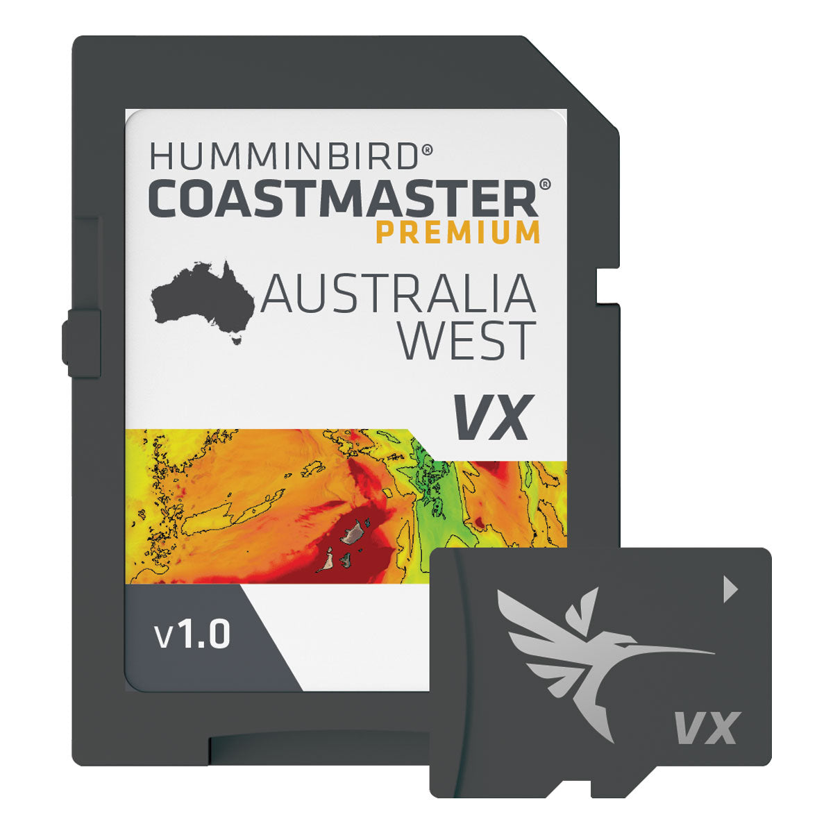 HUMMINBIRD COASTMASTER CHART PREMIUM AUSTRALIA WEST