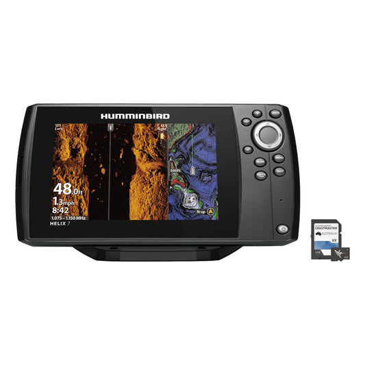 HUMMINBIRD HELIX 7 FISHFINDER MSI G4 INC COASTMASTER MAP