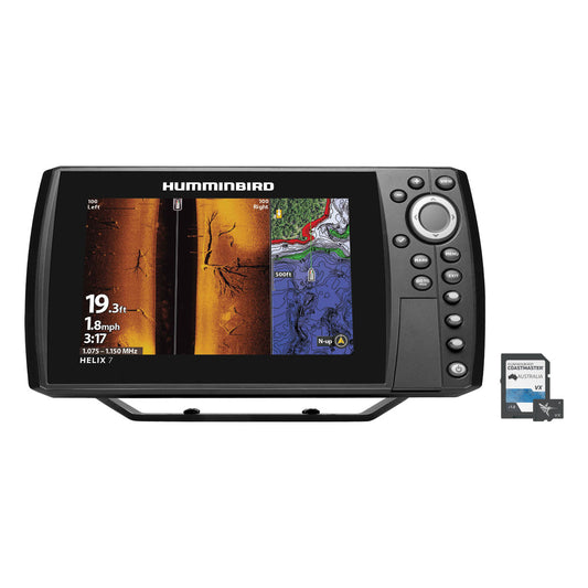 HUMMINBIRD HELIX 7 FISHFINDER MSI G4N INC COASTMASTER MAP