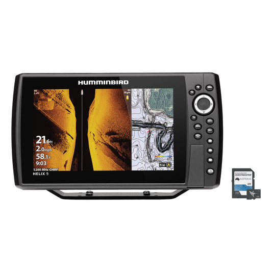 HUMMINBIRD HELIX 9 FISHFINDER MSI+ G4N INC COASTMASTER MAP