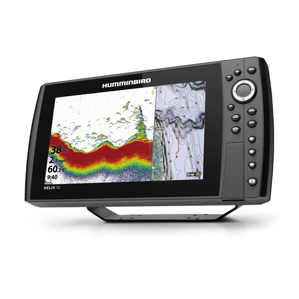 Humminbird Fishfinder HELIX 10 CHIRP MEGA DI+ GPS G4N CHO