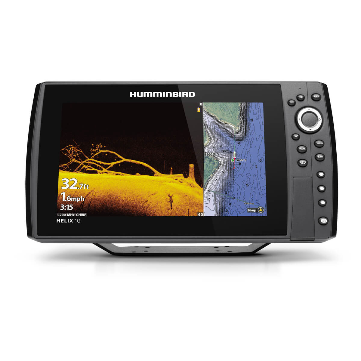 Humminbird Fishfinder HELIX 10 CHIRP MEGA DI+ GPS G4N