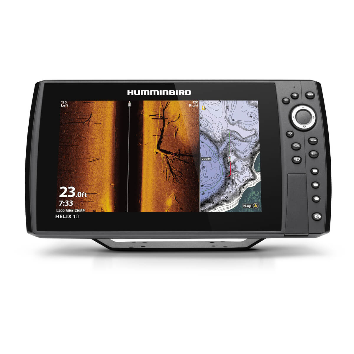 Humminbird Fishfinder HELIX 10 CHIRP MEGA SI+ GPS G4N