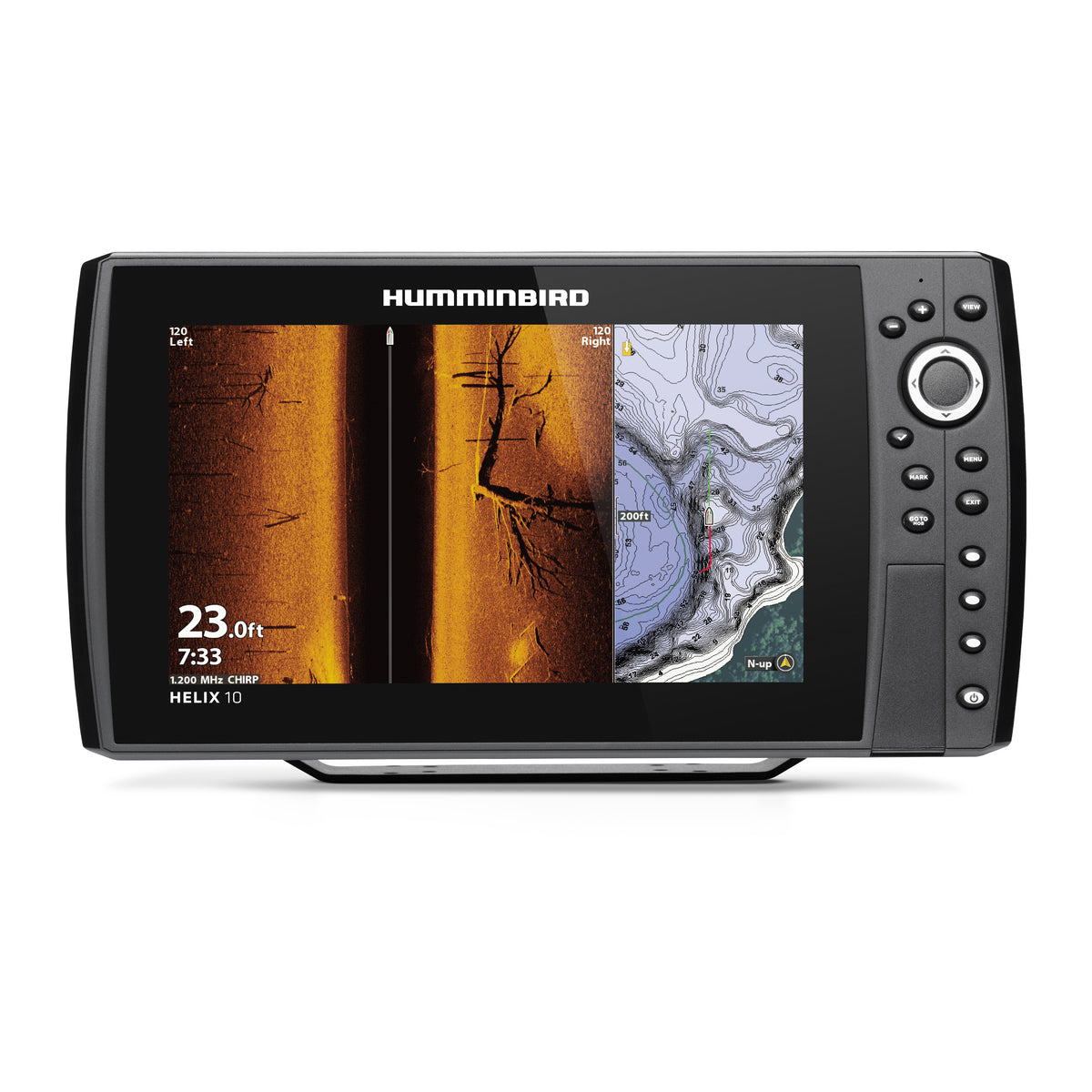 Humminbird Fishfinder HELIX 10 CHIRP MEGA SI+ GPS G4N