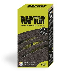 RAPTOR Tough Protective Coating Bottle Kit 1L - White