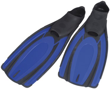 Blue Diving Fins