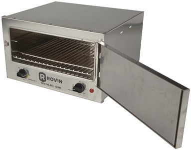 Rovin 12VDC Portable Stainless Steel Oven with Adjustable Temperature Control 0-180 DegC