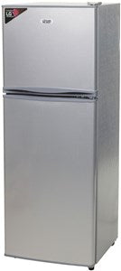 138L Brass Monkey Slim-Line Double Door Fridge/Freezer