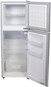 138L Brass Monkey Slim-Line Double Door Fridge/Freezer