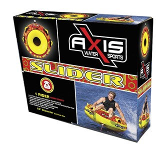 Axis Slider Single 54 Inch Sit In Ski Tube for 1 Person