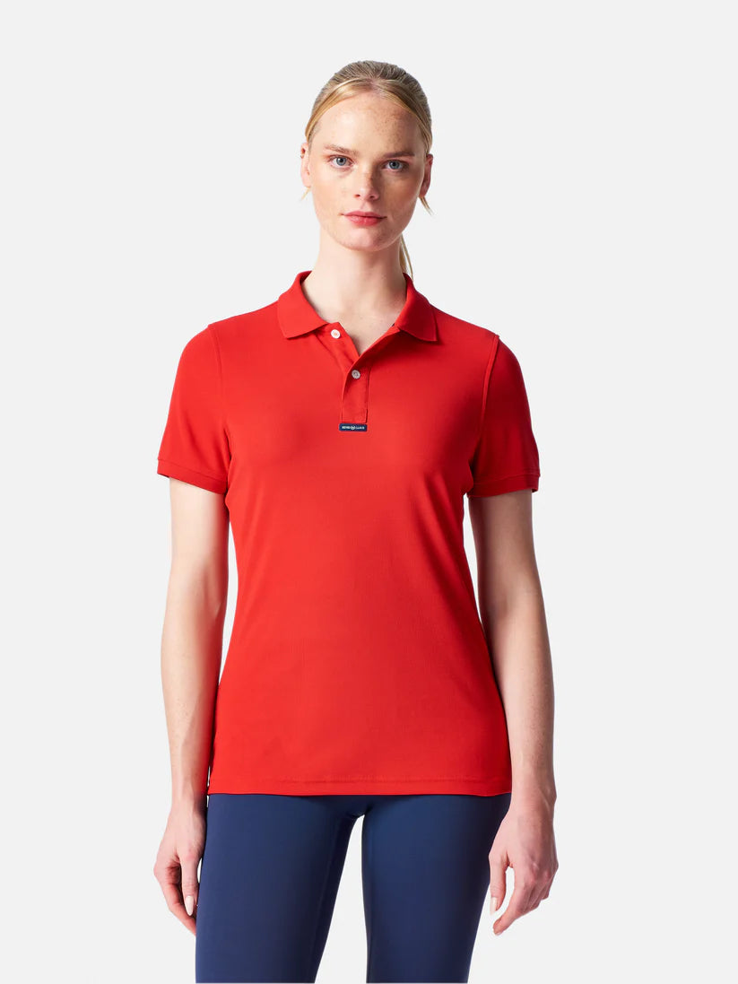 Womens Dri-Fast Polo - Red