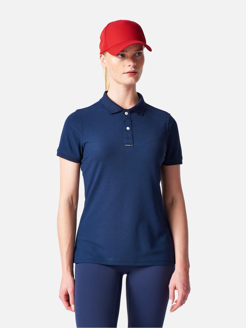 Womens Dri-Fast Polo - Navy Blue