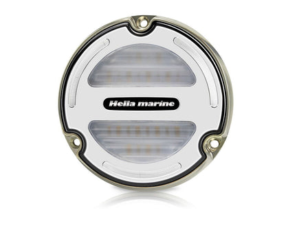 Hella Apelo A3 Bronze Underwater Light Blue/White LED with White Lens