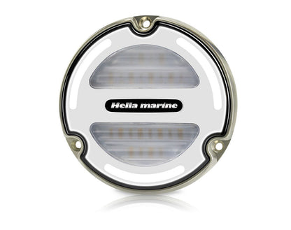 Hella Apelo A3 Bronze Underwater Light Blue/White LED with White Lens