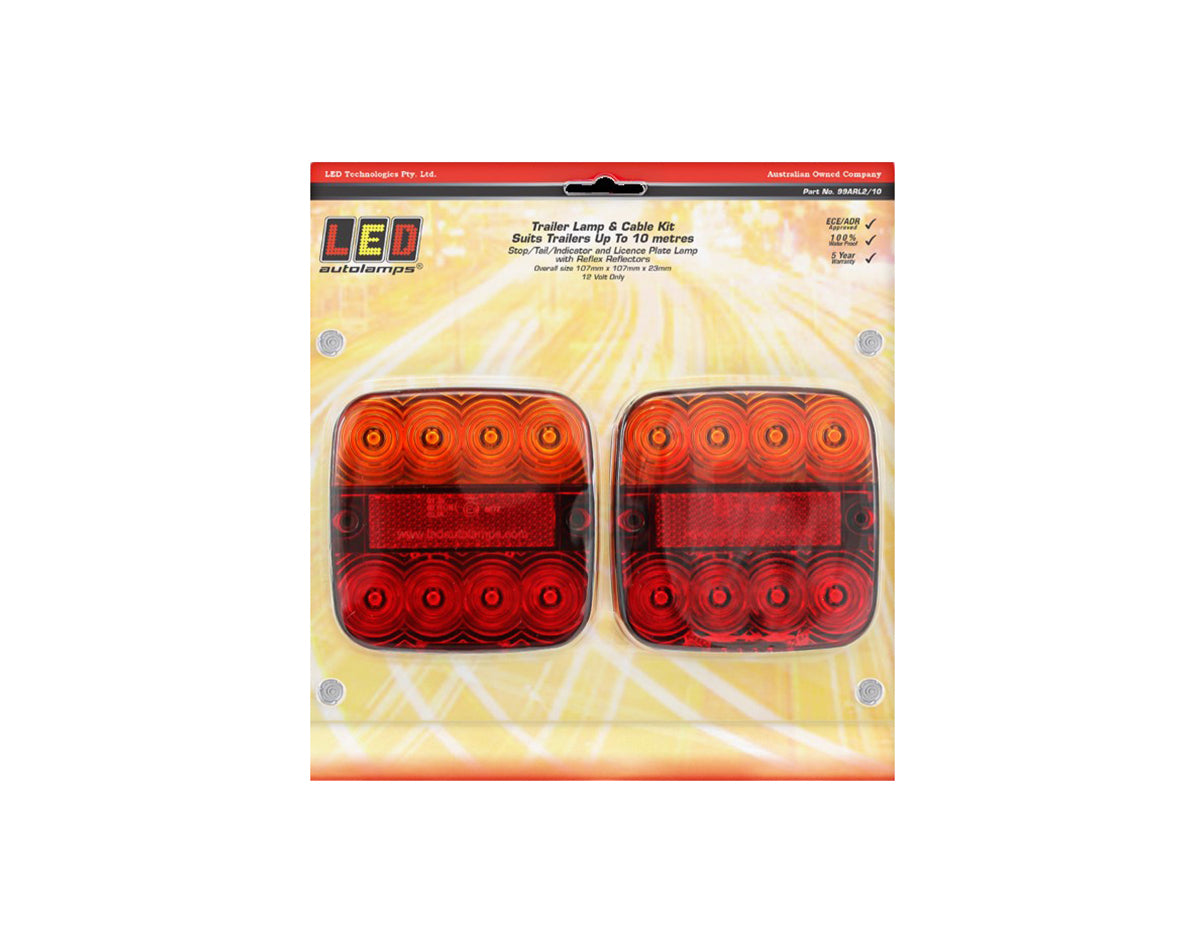 LED Autolamps 99 Series Trailer Light Kit with 10m Harness