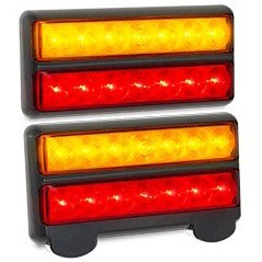 AutoLED Submersible LED Trailer Light 207 Series Twin Pack