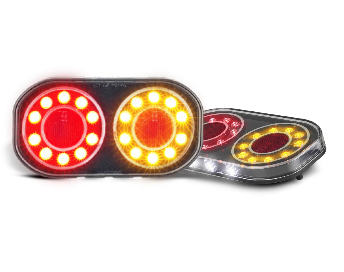 LED Autolamps 209 Series Trailer Light Twin Pack