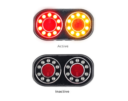 LED Autolamps 209 Series Trailer Light Twin Pack