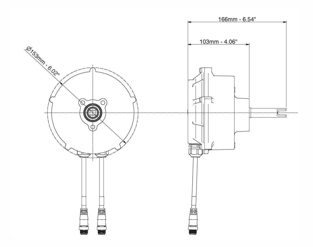 Ultraflex Integra UIH1 Electronic Tilt Mount Steering Helm