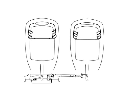 Tie Bar A96 Twin Outboard Application Single UC128-OBF or UC130-SVS Cylinder