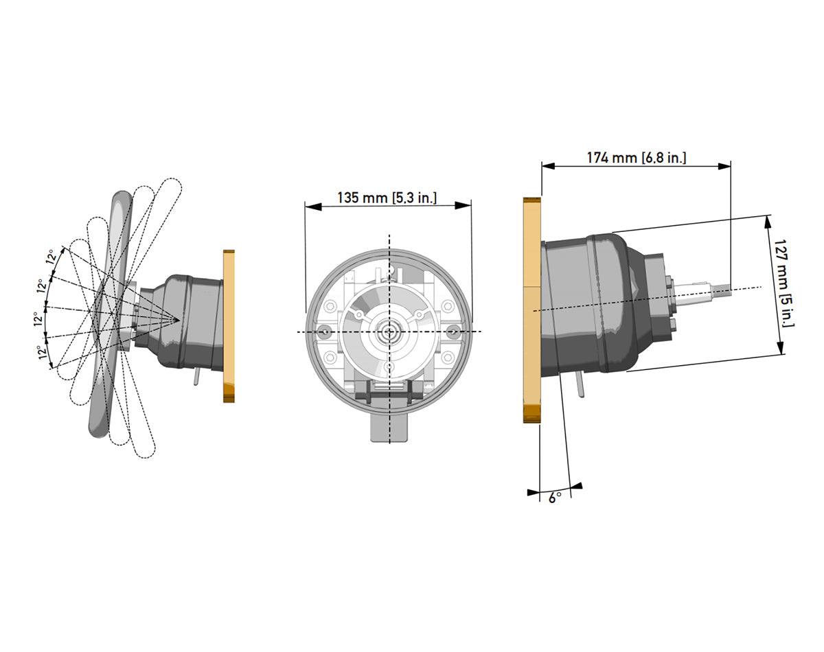 Ultraflex X52 Tilt Mount Mechanism