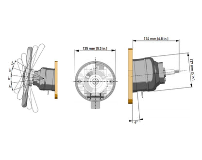 Ultraflex X52 Tilt Mount Mechanism