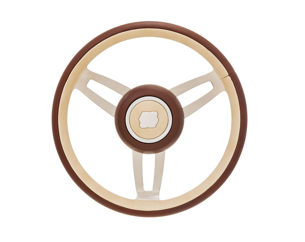 Steering Wheel Fregoso Tan & Sand 350mm