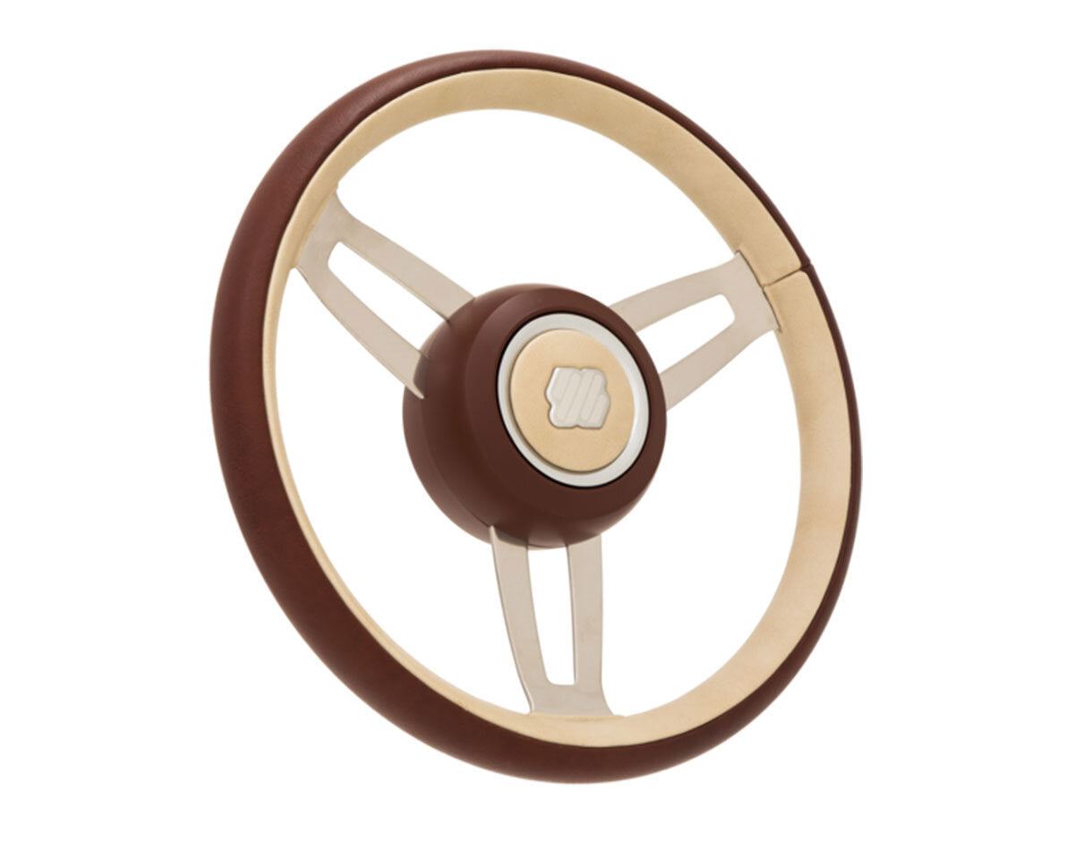 Steering Wheel Fregoso Tan & Sand 350mm