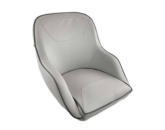 AD49 Moulded Boat Seat Mid Grey / Dark Grey