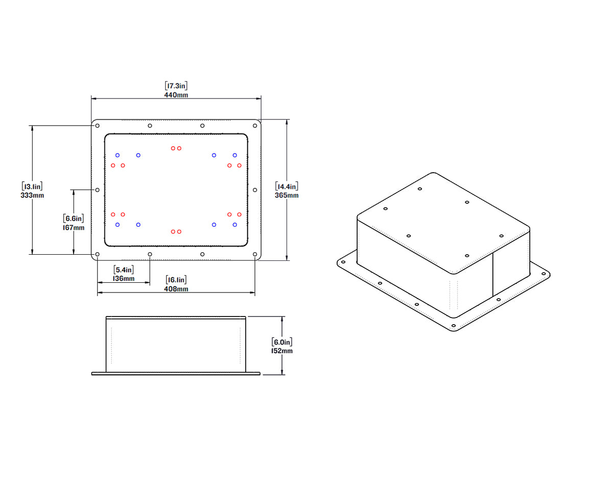 Shockwave Seat Raiser Box 150mm (6inch)