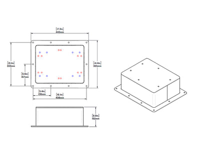 Shockwave Seat Raiser Box 150mm (6inch)