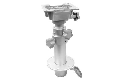 Table Pedestal Plug In Adjustable 3 Stage with Swivel 320 to 690mm