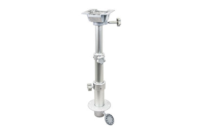 Table Pedestal Plug In Adjustable 3 Stage with Swivel 320 to 690mm