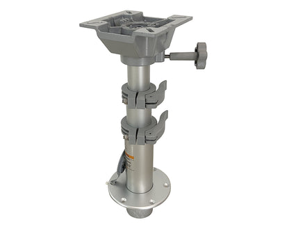 Table Pedestal Plug In Adjustable Gas Rise with Swivel 320 to 690mm