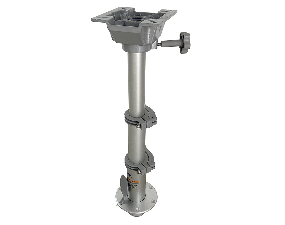 Table Pedestal Plug In Adjustable Gas Rise with Swivel 320 to 690mm