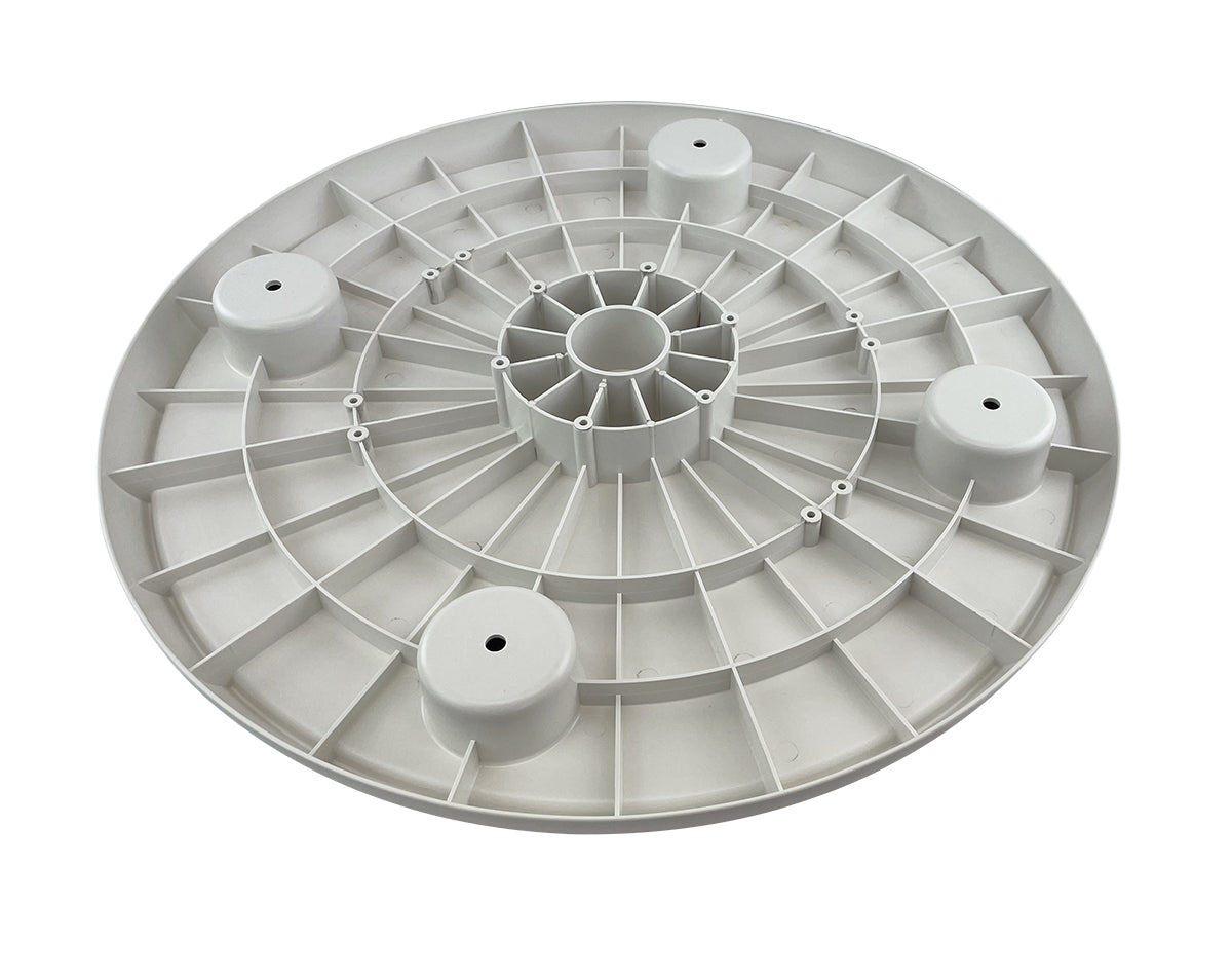 Plastic Table Top Round Shape with Cup Holders 610mm