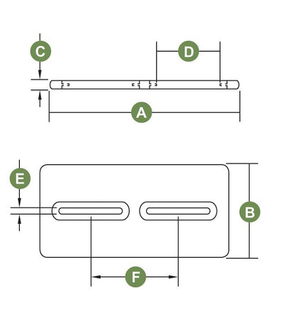 Anode -ZHS3.5D Slab 3.5kg