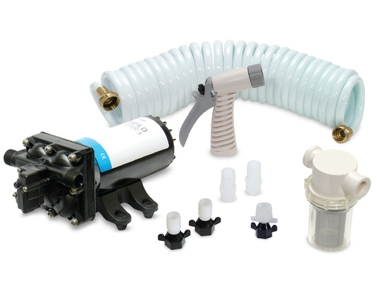 Shurflo Pro Blaster II Washdown Kit Deluxe 4GPM 12v