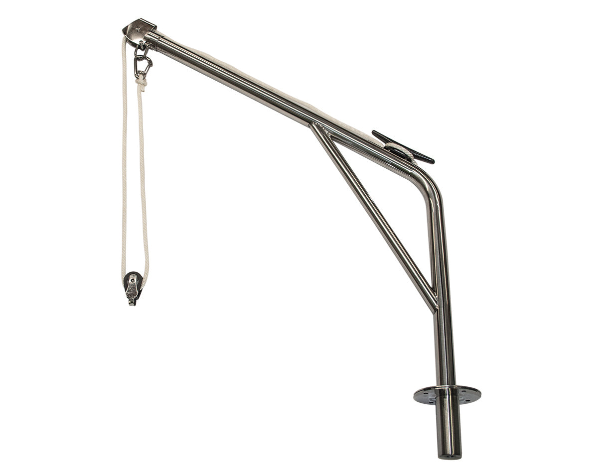 Swivelling Davit Stainless Steel Single Arm Rated 50kg