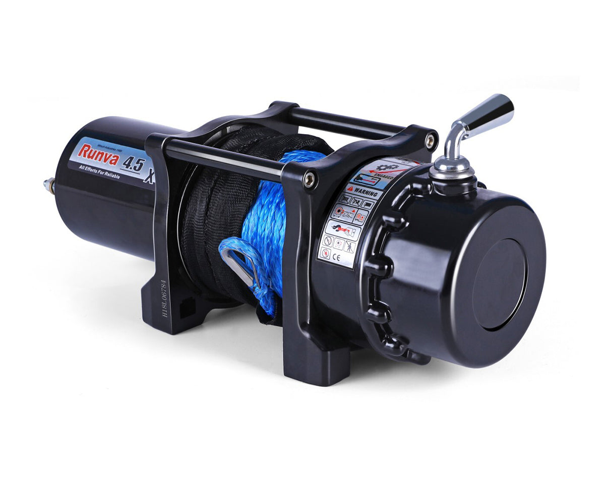 Runva Electric Trailer Winch 4.5X 12V with Synthetic Rope