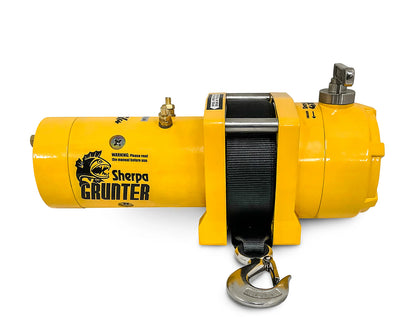 Sherpa Heavy Duty Grunter Boat Trailer Winch 9000kg 12V