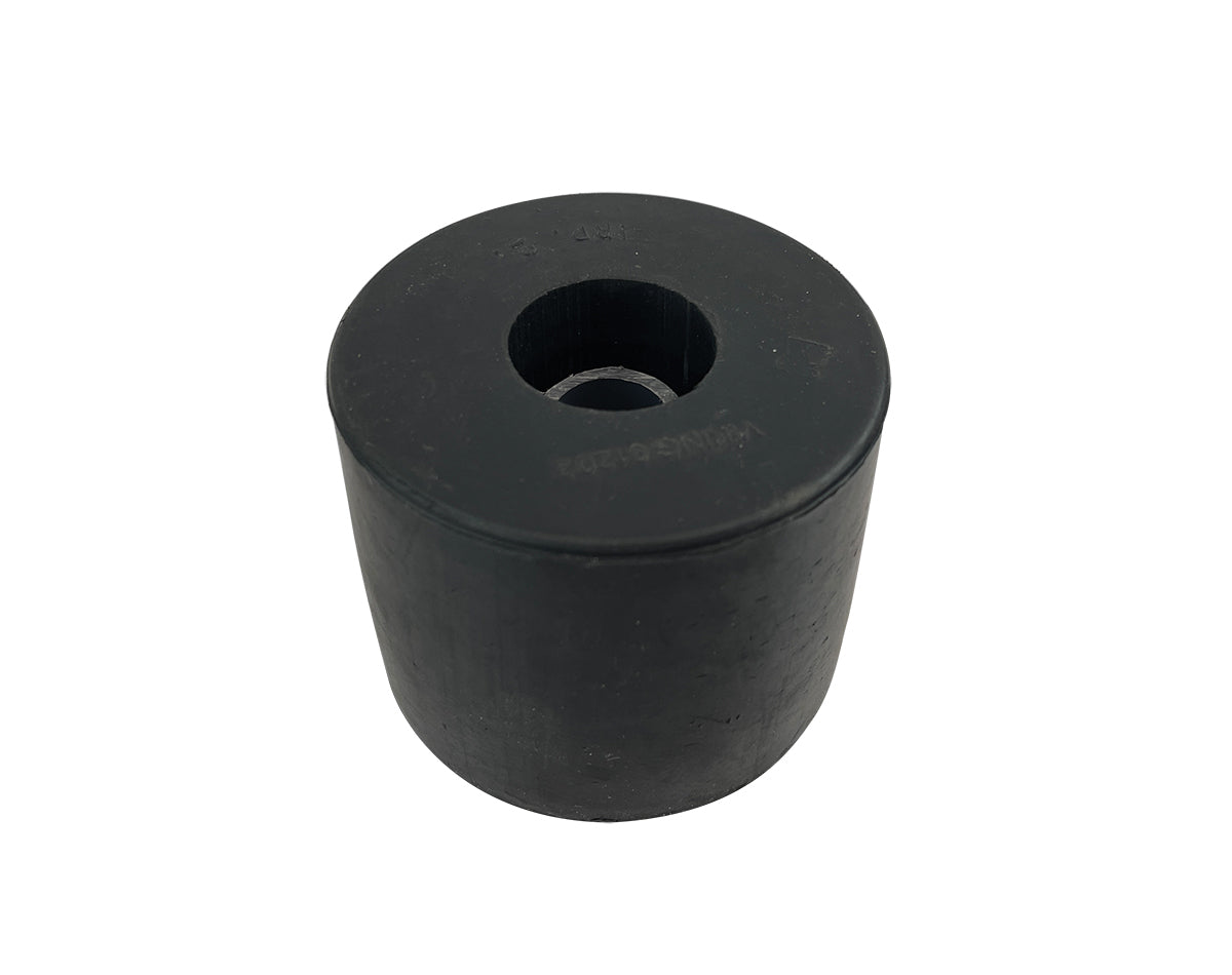 Rubber Transom Roller Round Cap 63x77mm x 17mm Bore