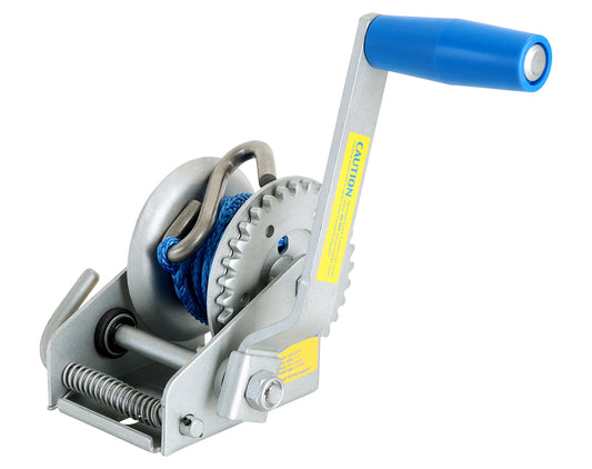 Atlantic Cadet Trailer Winch 300kg 3:1 with Rope