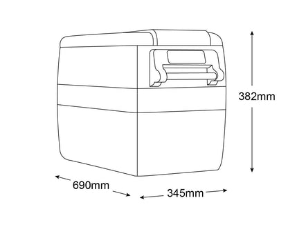 TotalFreeze 35 Portable Fridge Freezer 35L