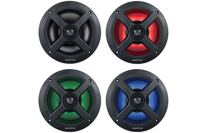 Aquatic AV RG112 Marine Speakers Pro+ Series 6.5 Inch Black