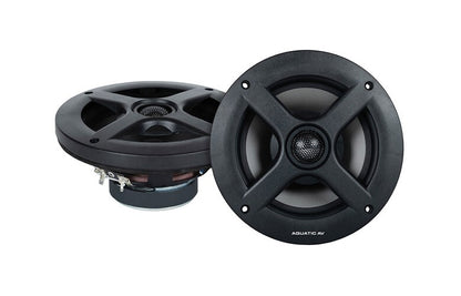 Aquatic AV RG112 Marine Speakers Pro+ Series 6.5 Inch Black