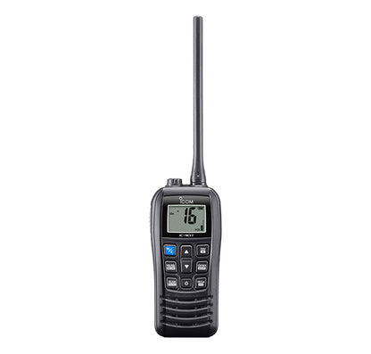 Handheld VHF Radio Transceiver Float’n Flash IC-M37E 700mW