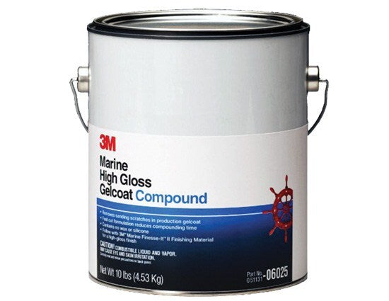 3M High Gloss Gelcoat Compound 4.53kg