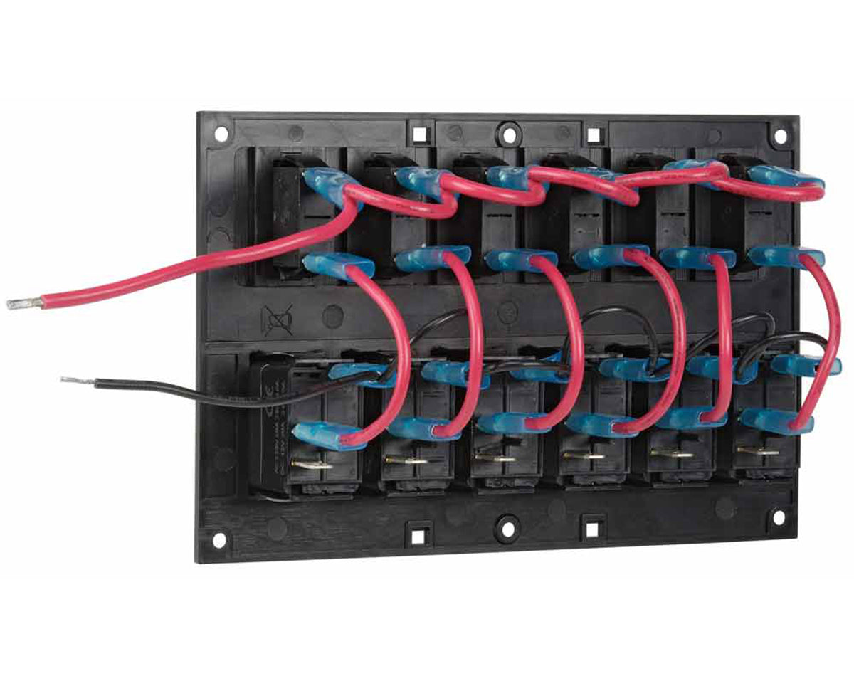 Narva LED 8-Way Switch Panel with Fuse Protection